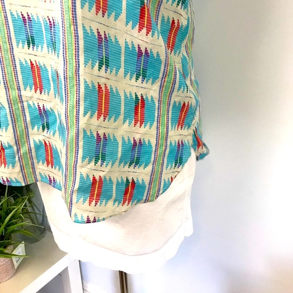 AEO Colorful Racer Back Tank Top - Picture 3 of 7